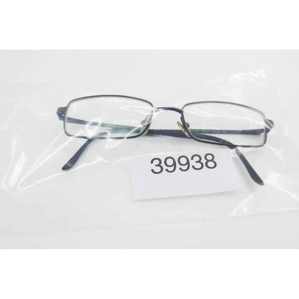 Versace 1036 1009-S Matte Black Greca Rectangular Eyeglass Frames 50-16-135